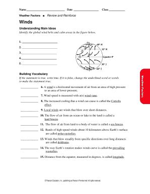 Review And Reinforce Weather Factors Wind Answers PDF