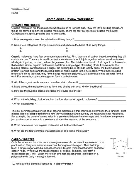 Review Carbon And Organic Compound Answers Doc