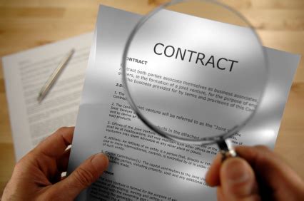 Reviewing and understanding contracts: