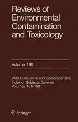 Reviews of Environmental Contamination and Toxicology, Vol. 190 1st Edition Doc