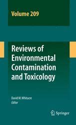 Reviews of Environmental Contamination and Toxicology, Vol. 209 Doc