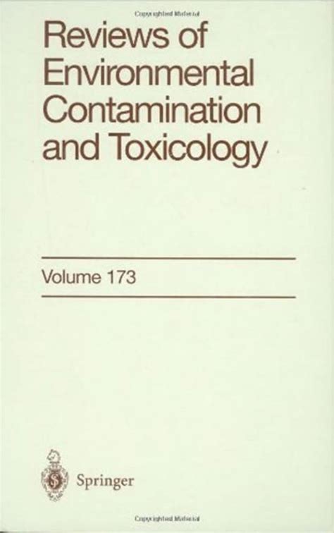 Reviews of Environmental Contamination and Toxicology 92 Kindle Editon