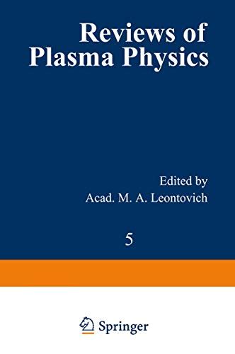 Reviews of Plasma Physics 1st Edition Doc