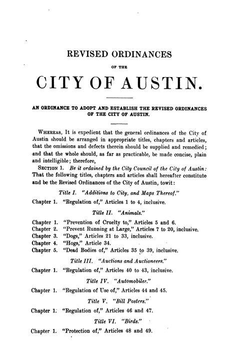 Revised Ordinances of the City; Comprising the General Ordinances and Special Ordinances of General Reader
