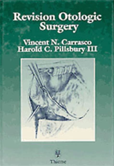 Revision Otologic Surgery 1st Edition Reader