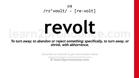 Revolted Meaning