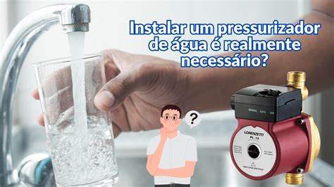 Revolucione sua casa: otimize a pressão da água com um pressurizador de água