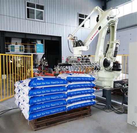 Revolutionize Bulk Bag Handling with the 4-Axis Palletizer for Bags