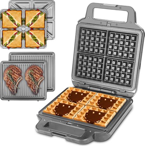 Revolutionize Your Breakfast Ritual with Waffle Iron Removable Plates