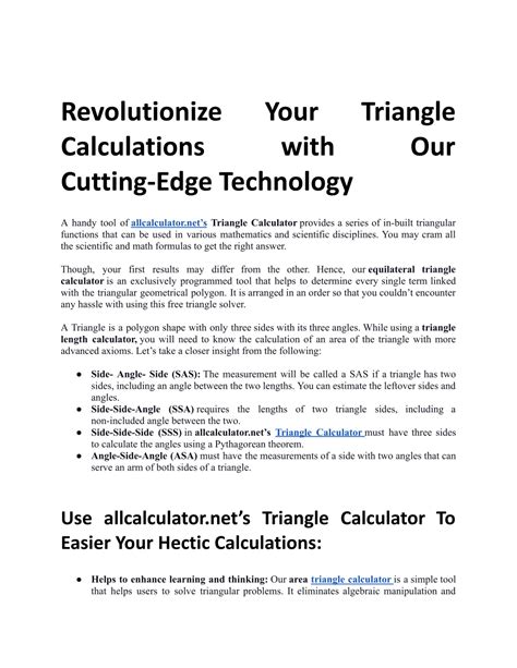 Revolutionize Your Calculations: Explore the Cutting-Edge Sci Calculator