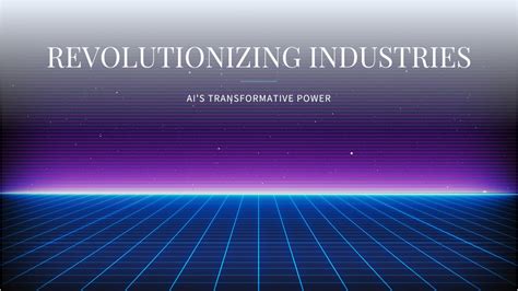 Revolutionizing Industries: The Transformative Power of S1001-46R