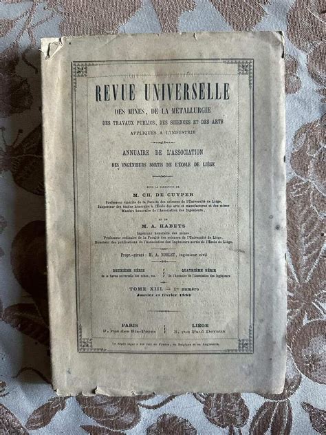 Revue Universelle Des Mines PDF