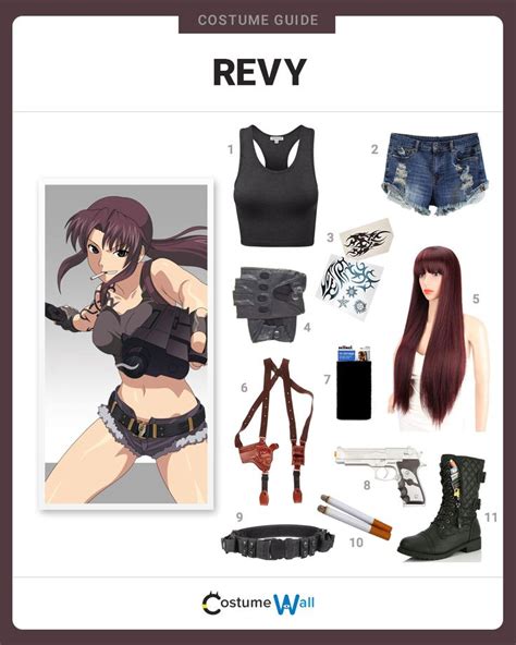 Revy Cosplay: A Guide to Embracing the Legendary Gun-Slinging Bounty Hunter