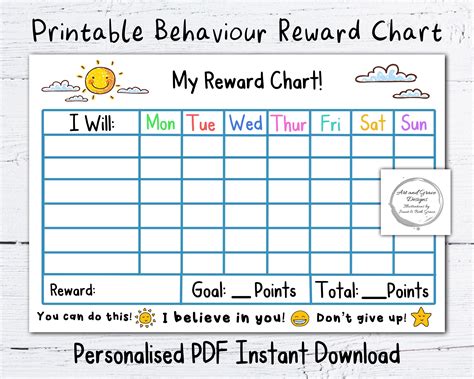 Reward Charts Printable
