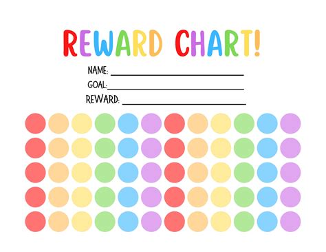 Reward Sticker Chart Printable