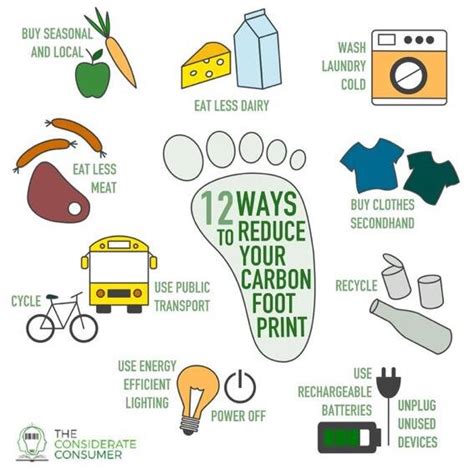 Rewards for taking actions to reduce your carbon footprint.