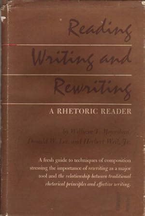 Rewriting Writing A Rhetoric and Reader PDF