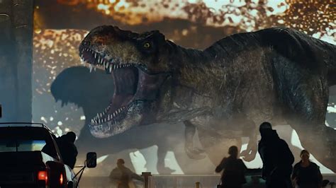 Rexy's Majestic Rampage: Jurassic World Dominion's Terrifying Theatre Takeover