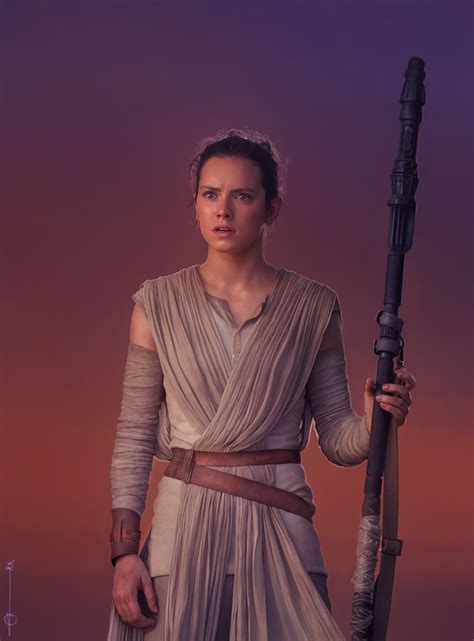 Rey from Star Wars: The Force Awakens