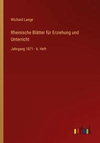 Rheinische Bl Tter... Reader