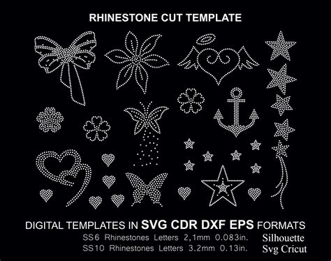 Rhinestone Designs Templates