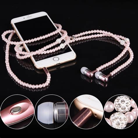 Rhinestone JP 564 Pink Earphone Accessory Samsung Reader