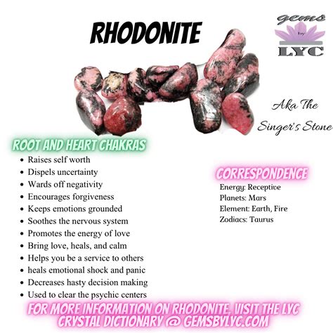 Rhodonite Crystal: A Comprehensive Exploration of Its Healing Properties and Practical Applications