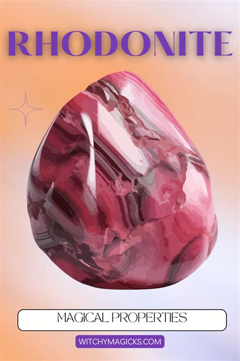 Rhodonite Crystal: Unveil Its Mystical Powers and Transformative Properties