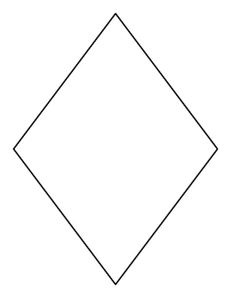 Rhombus Printable