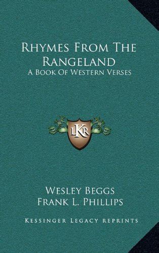 Rhymes from the Rangeland a Book of Western Verses Doc