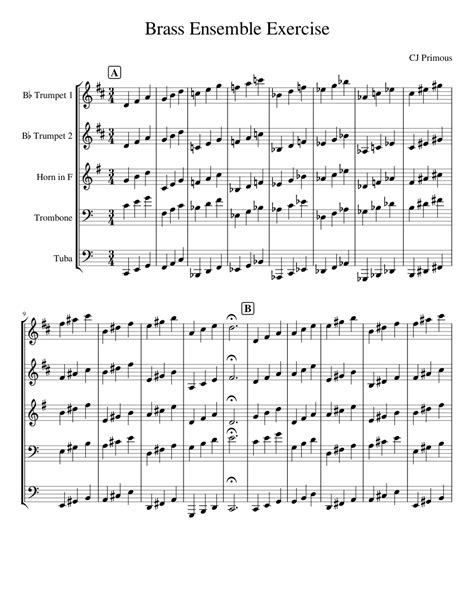 Rhythm Studies (Ensemble Exercises For Brass Quintet) pdf Kindle Editon