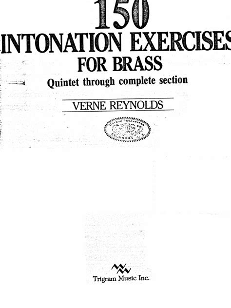 Rhythm Studies (Ensemble Exercises For Brass Quintet) pdf Kindle Editon