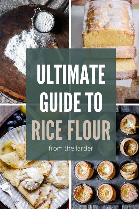 Rice Flour Recipes The Ultimate Guide Epub
