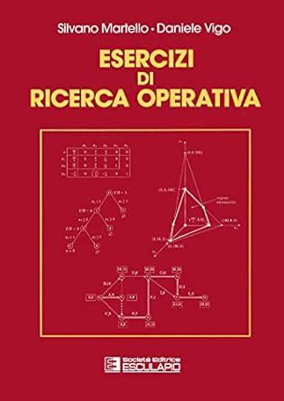 Ricerca Operativa 1st Edition Doc