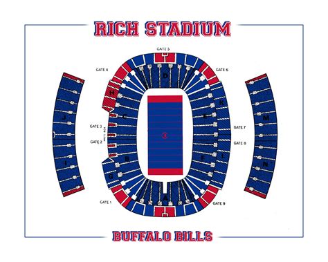 Rich Stadium Seating Chart