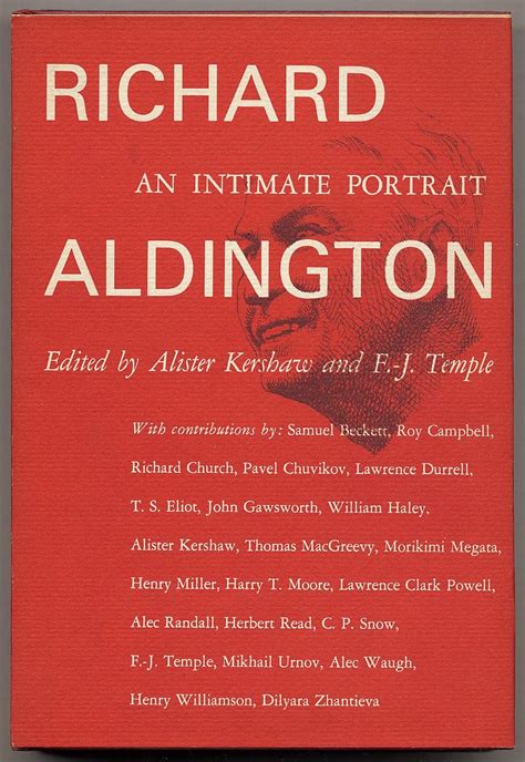 Richard Aldington An Intimate Portrait Kindle Editon