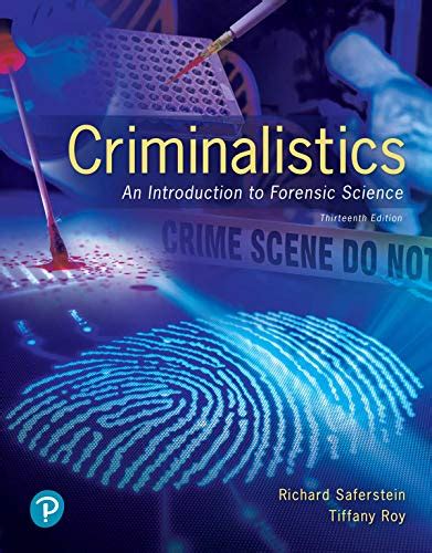 Richard Saferstein Forensic Science An Introduction Ebook Reader