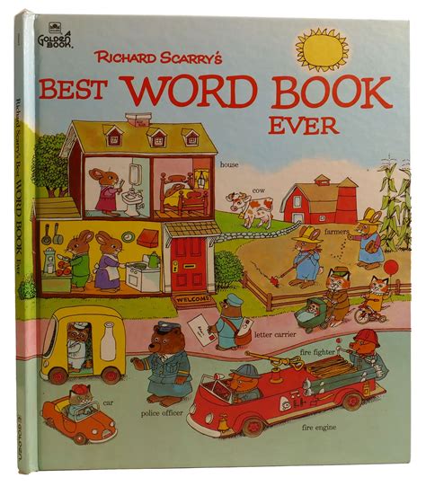 Richard Scarry's Best Word Book Ever 1st Revised Edition Reader