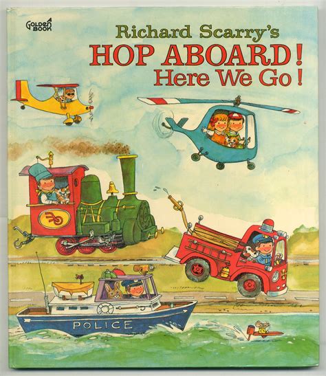 Richard Scarry's Hop Aboard! Here We Go! PDF