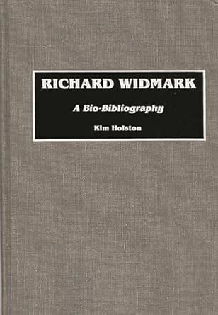 Richard Widmark A Bio-Bibliography Epub