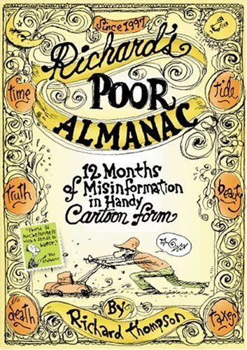 Richard s Poor Almanac 12 Months of Misinformation in Handy Cartoon Form Kindle Editon