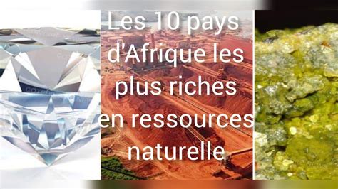 Richesses naturelles