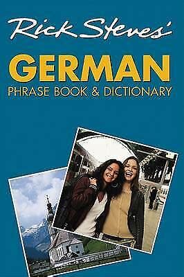 Rick Steves German Phrase Book and Dictionary Kindle Editon