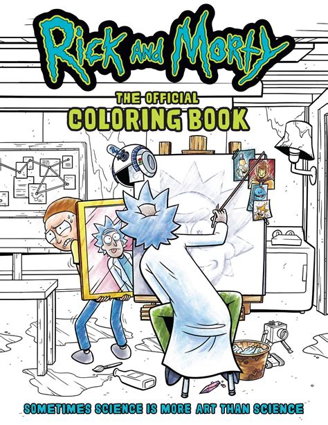 Rick and Morty Official Coloring Book Kindle Editon