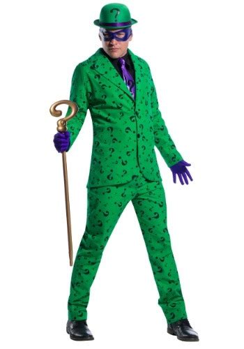 Riddler Costumes: Enigma in Green