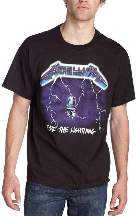 Ride the Lightning T-Shirt: A Symbol of Rock 'n' Roll Rebellion