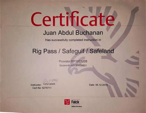 Rig Pass Answers Falck Alford Epub