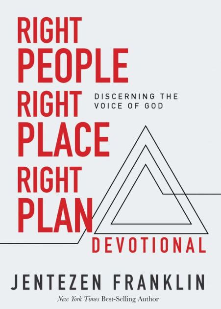 Right People Right Place Right Plan Discerning the Voice of God Doc