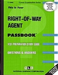 Right-of-Way AgentPassbooks Kindle Editon