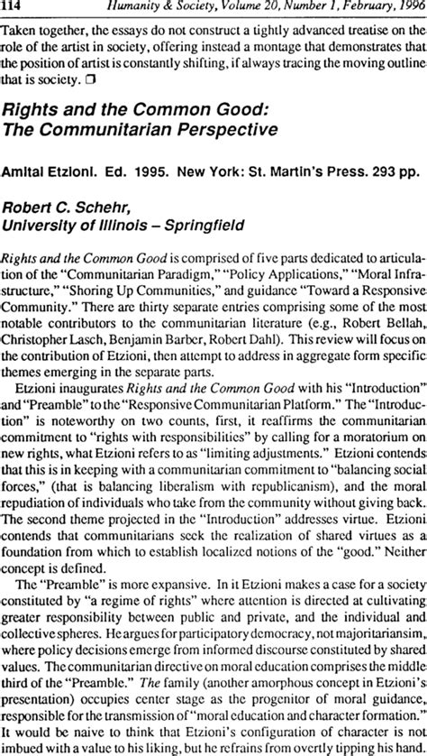 Rights and the Common Good The Communitarian Perspective Kindle Editon